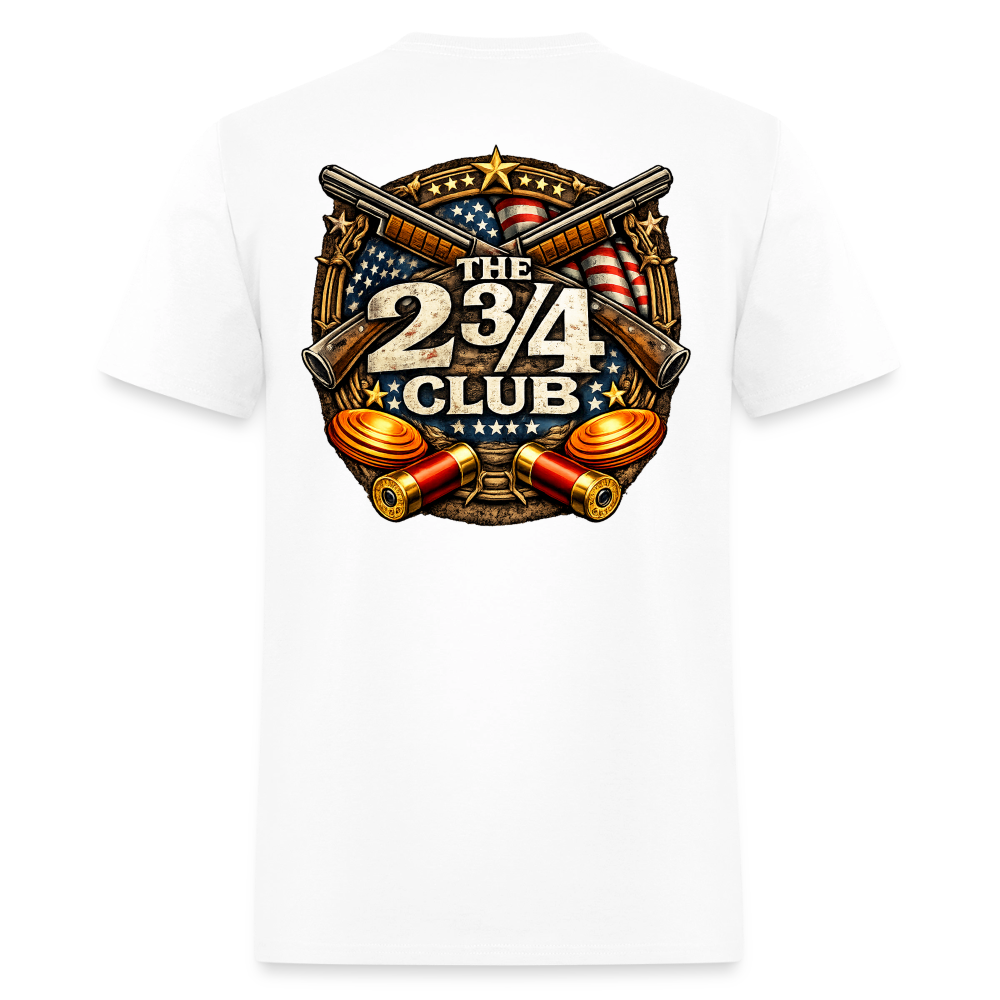 Freedom Fire – The 2¾ Club Patriot Crest Tee - white