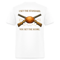 The Standard Setter Tee – Trapper Series (Light) - white