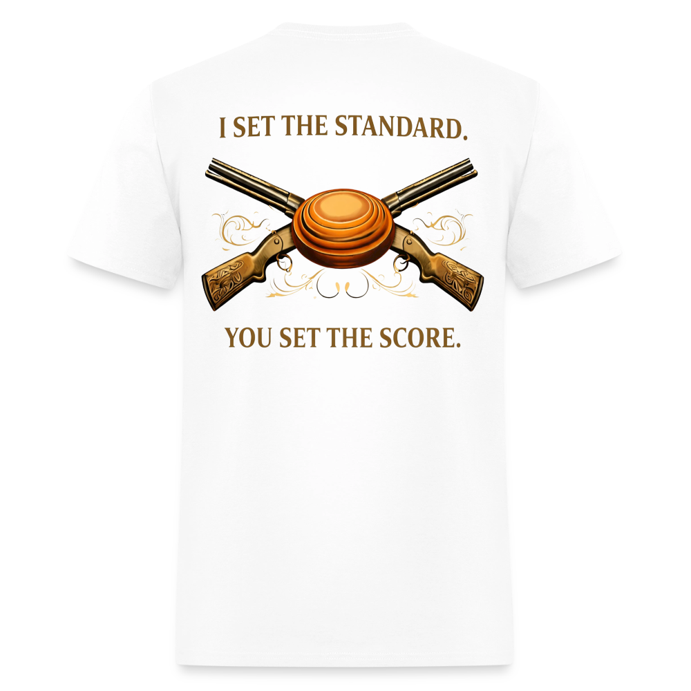 The Standard Setter Tee – Trapper Series (Light) - white