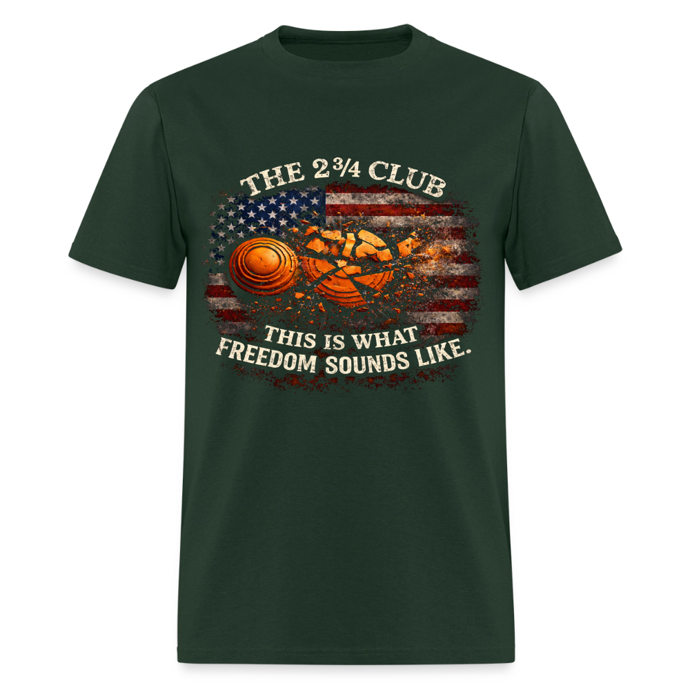 Clay Break Freedom Tee - forest green