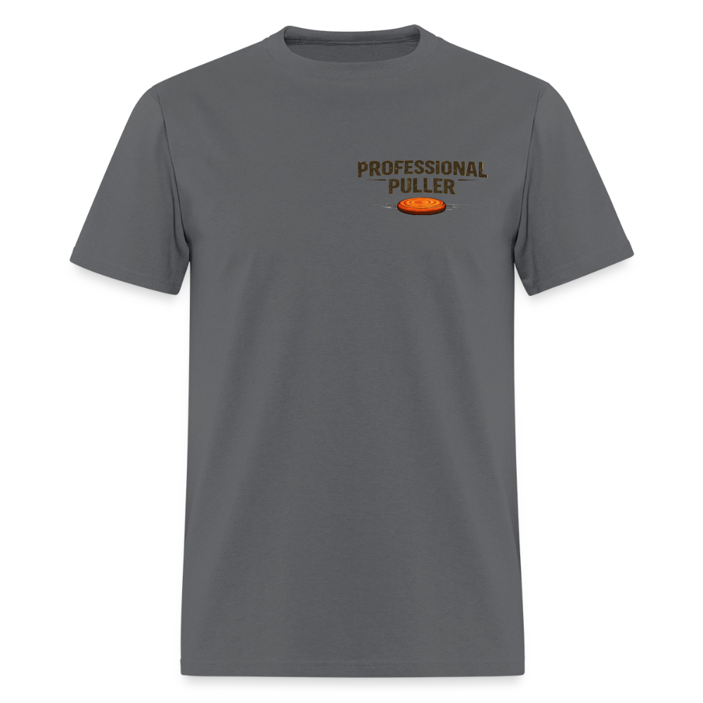 Professional Puller Tee – No Excuses Edition (Light) - charcoal