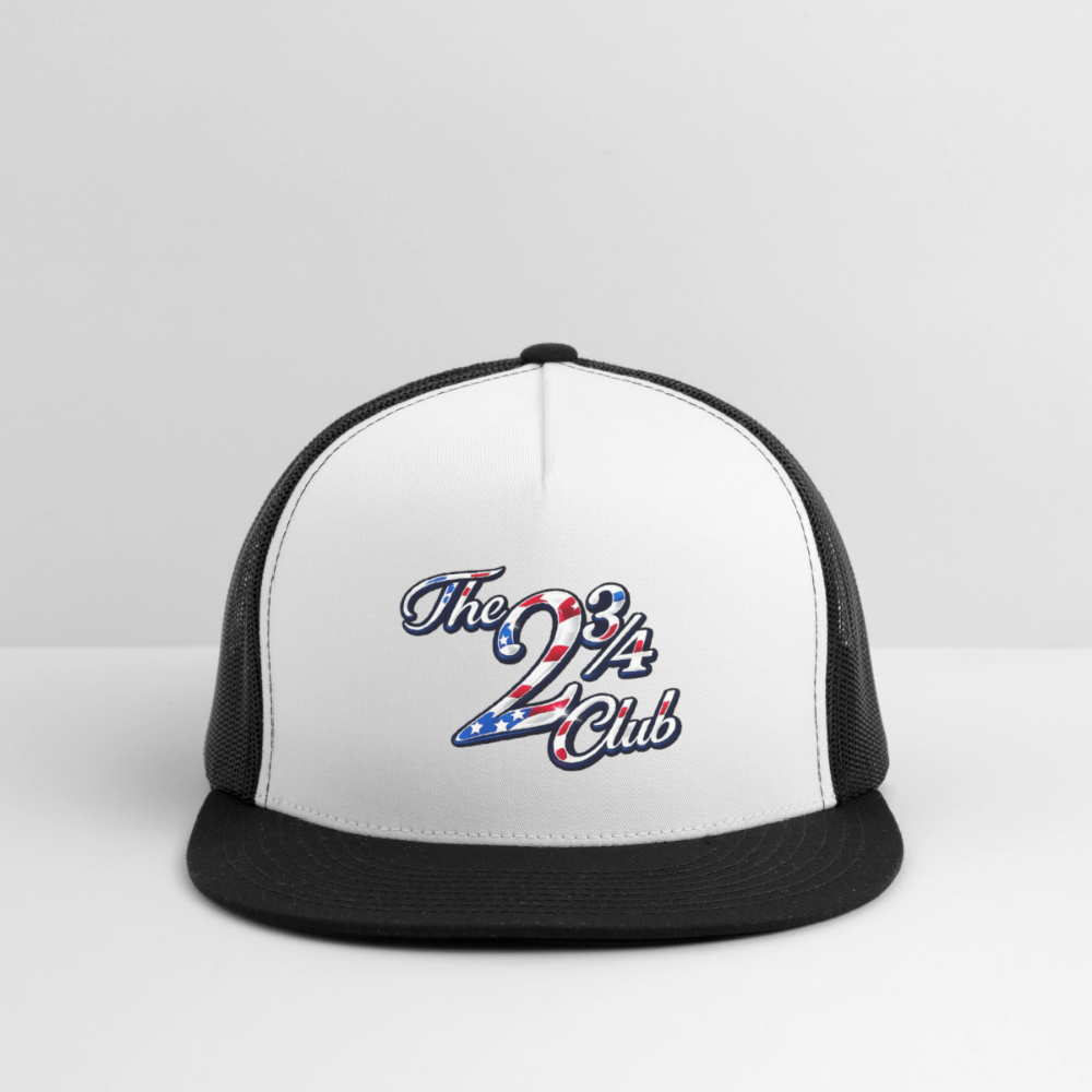 Americana Trucker Hat - white/black
