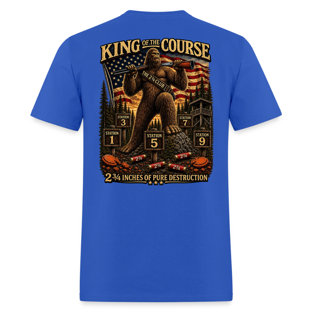 King of the Course – 2 3/4 Inches of Pure Destruction - royal blue