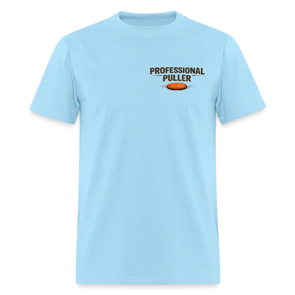 Professional Puller Tee – No Excuses Edition (Light) - powder blue