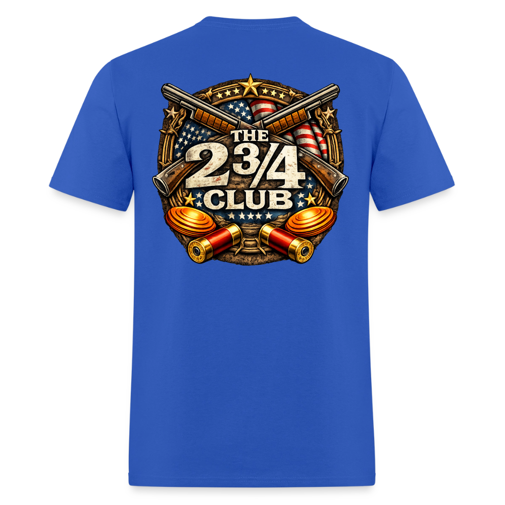 Freedom Fire – The 2¾ Club Patriot Crest Tee - royal blue