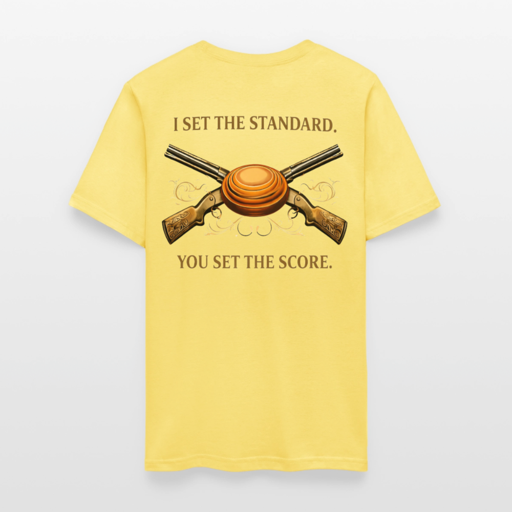The Standard Setter Tee – Trapper Series (Light) - cornsilk