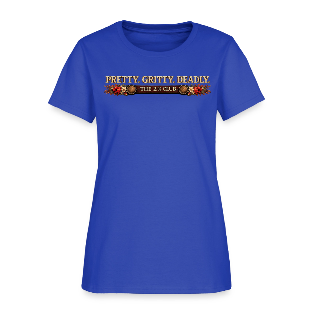 Shotgun Sweetheart - Freedom in Full Bloom Tee - royal blue