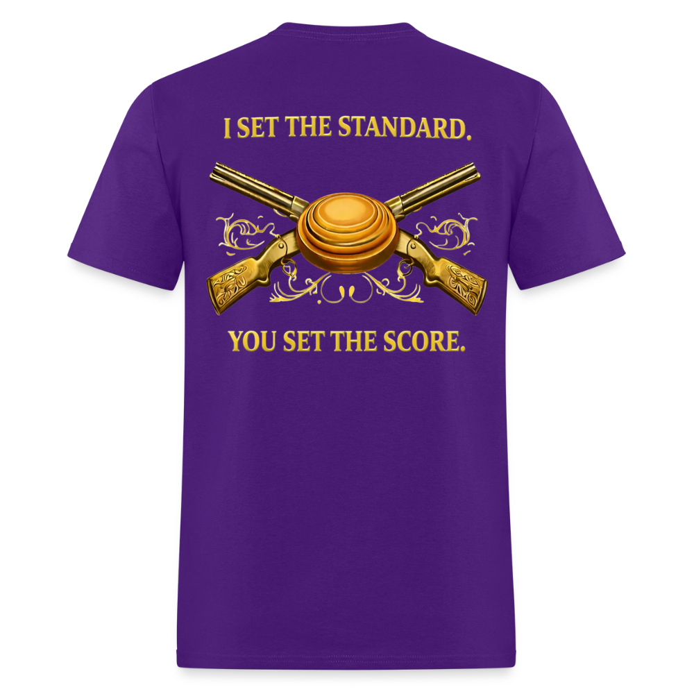 The Standard Setter Tee – Trapper Series (Dark) - purple