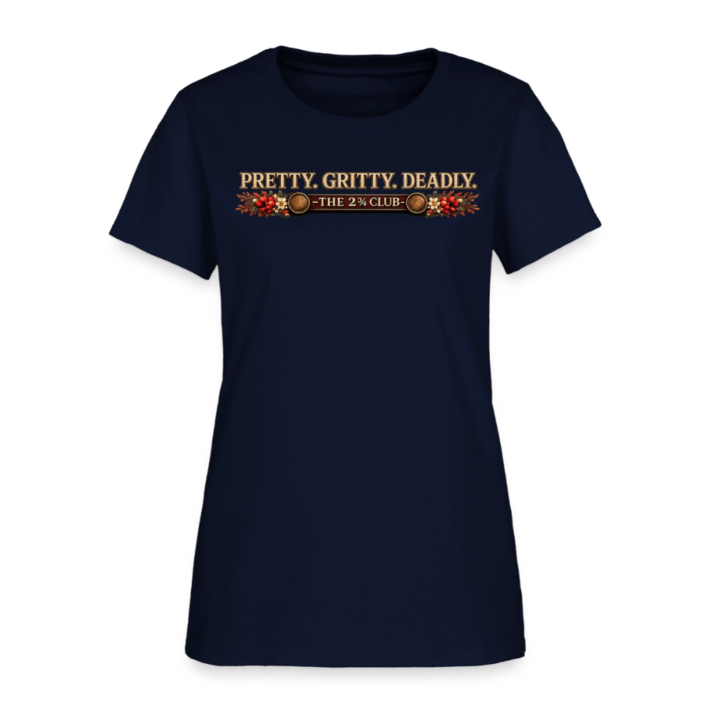 Shotgun Sweetheart - Freedom in Full Bloom Tee - navy