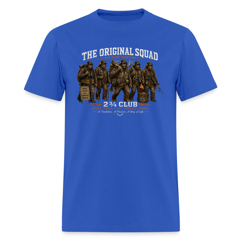 THE ORIGINAL SQUAD – BIG GAME HUNTERS - royal blue