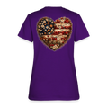 Shotgun Sweetheart - Freedom in Full Bloom Tee - purple
