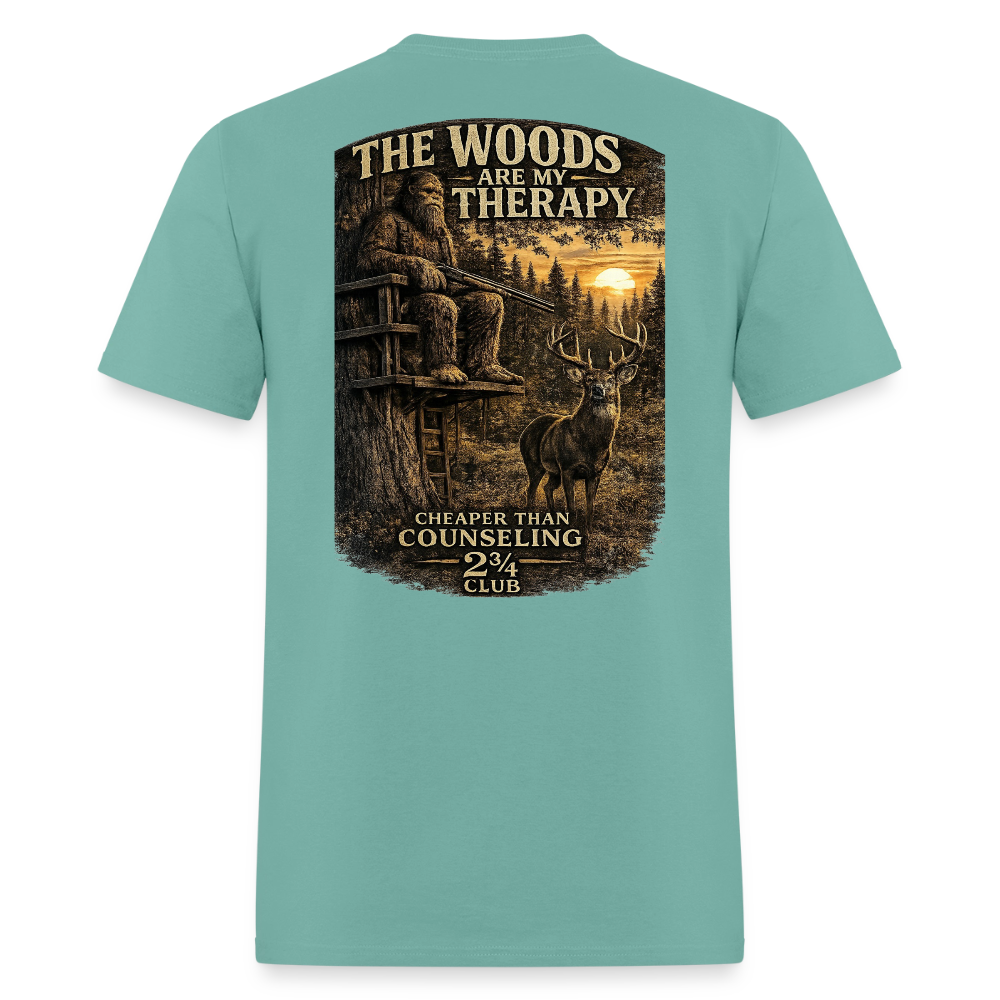The Woods Are My Therapy – Cheaper Than Counseling (Light) - aquatic