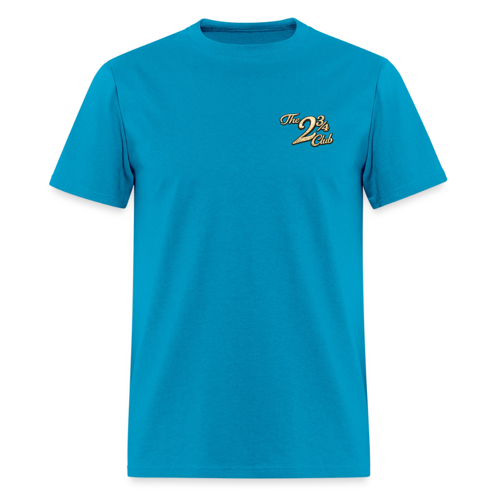 Sasquatch Spotter – He Missed. Sporting Clays T-Shirt - turquoise