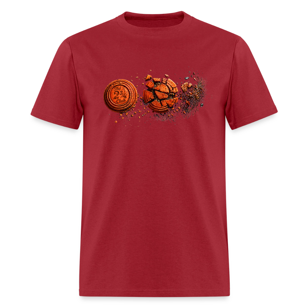 Break More Clays Tee – The 2¾ Club - dark red