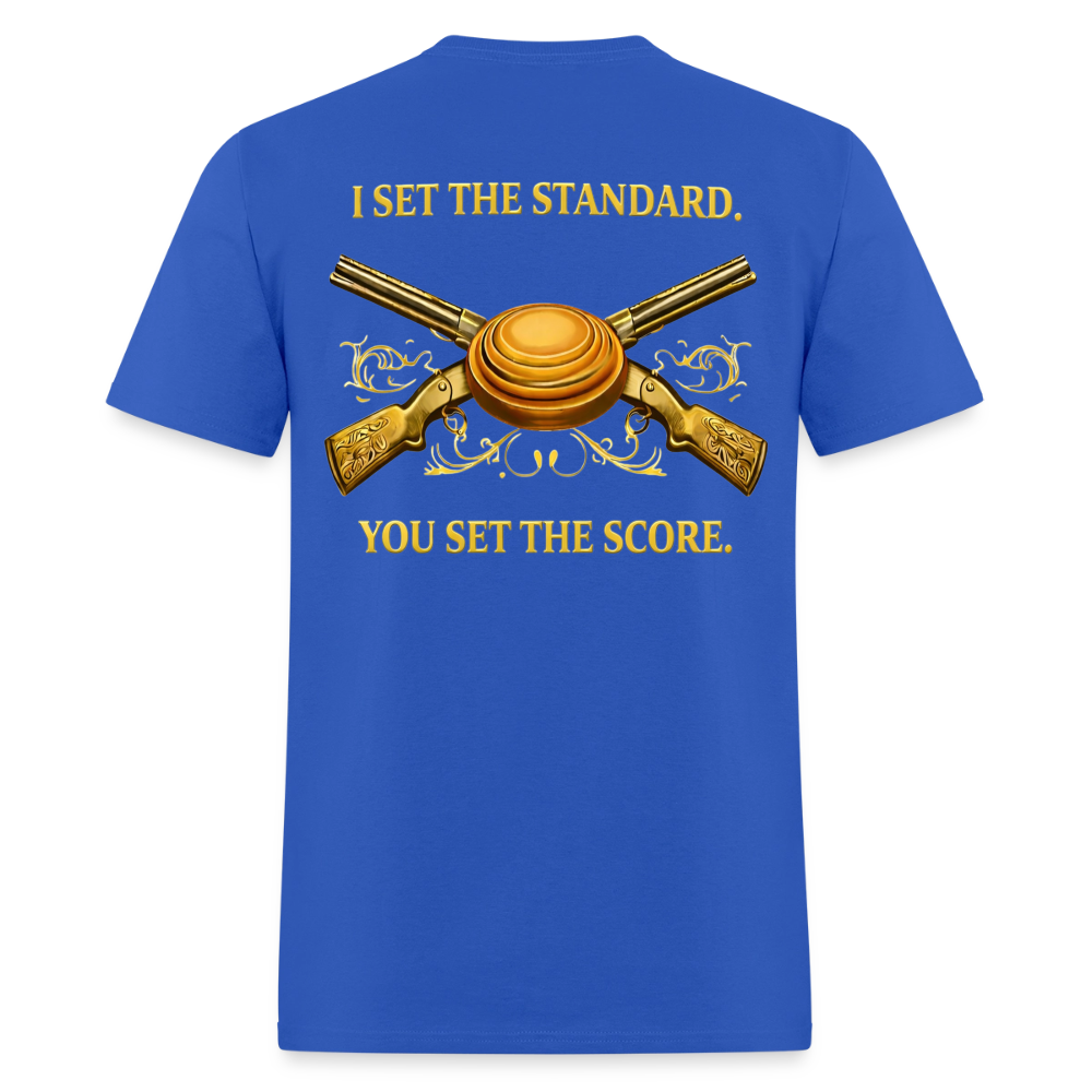 The Standard Setter Tee – Trapper Series (Dark) - royal blue