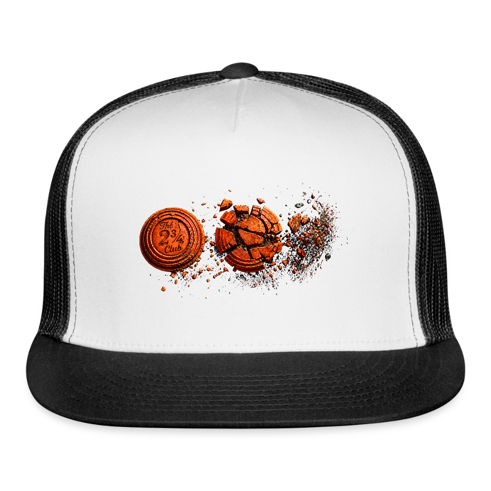 Clay Breaker Trucker Hat – The 2¾ Club - white/black