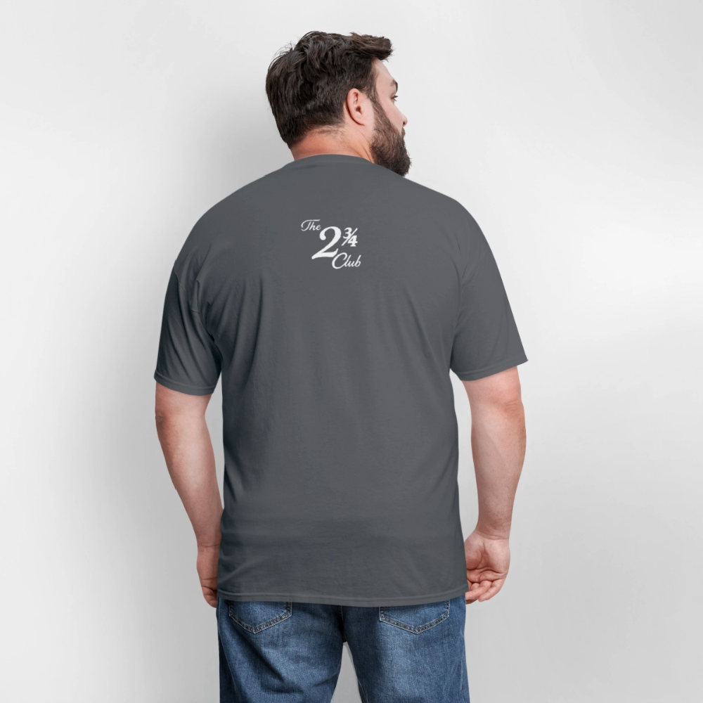 Full 2 3/4 Inches Tee - charcoal