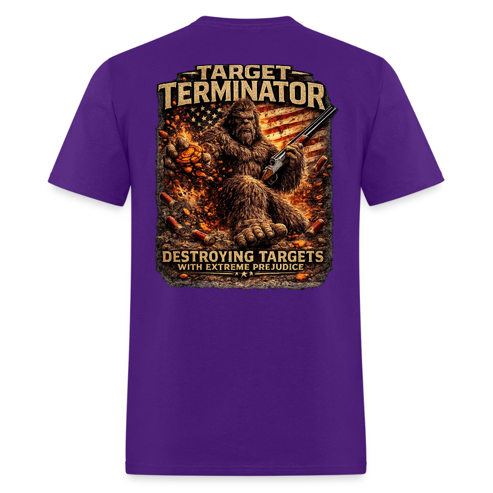 Sasquatch Target Terminator – Destroying Targets With Extreme Prejudice - purple