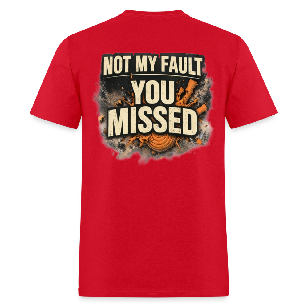 Professional Puller Tee – No Excuses Edition (Dark) - red