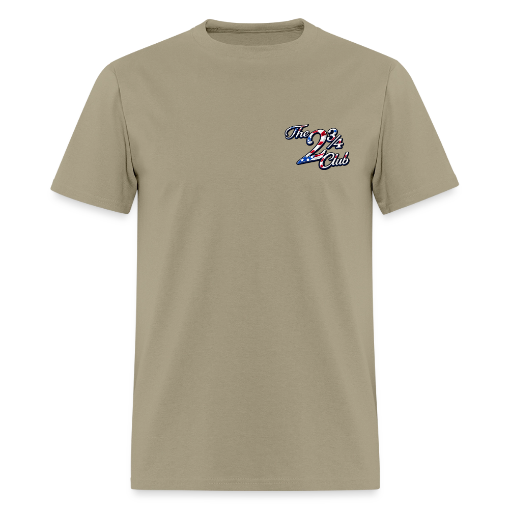 Short Shell. Big Energy - Patriotic Sasquatch Edition | The 2 ¾ Club - khaki