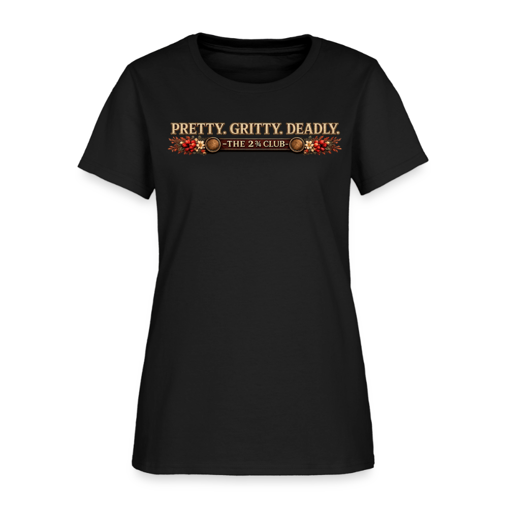 Shotgun Sweetheart - Freedom in Full Bloom Tee - black