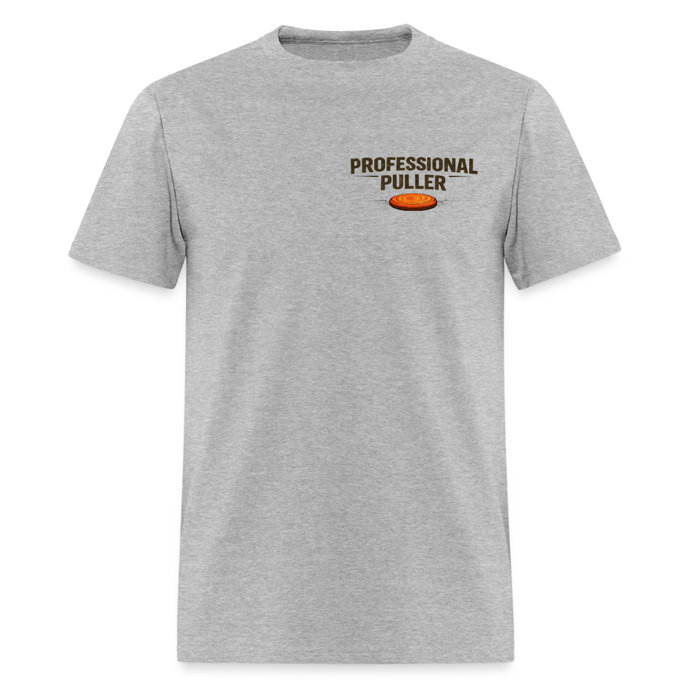 Professional Puller Tee – No Excuses Edition (Light) - heather gray