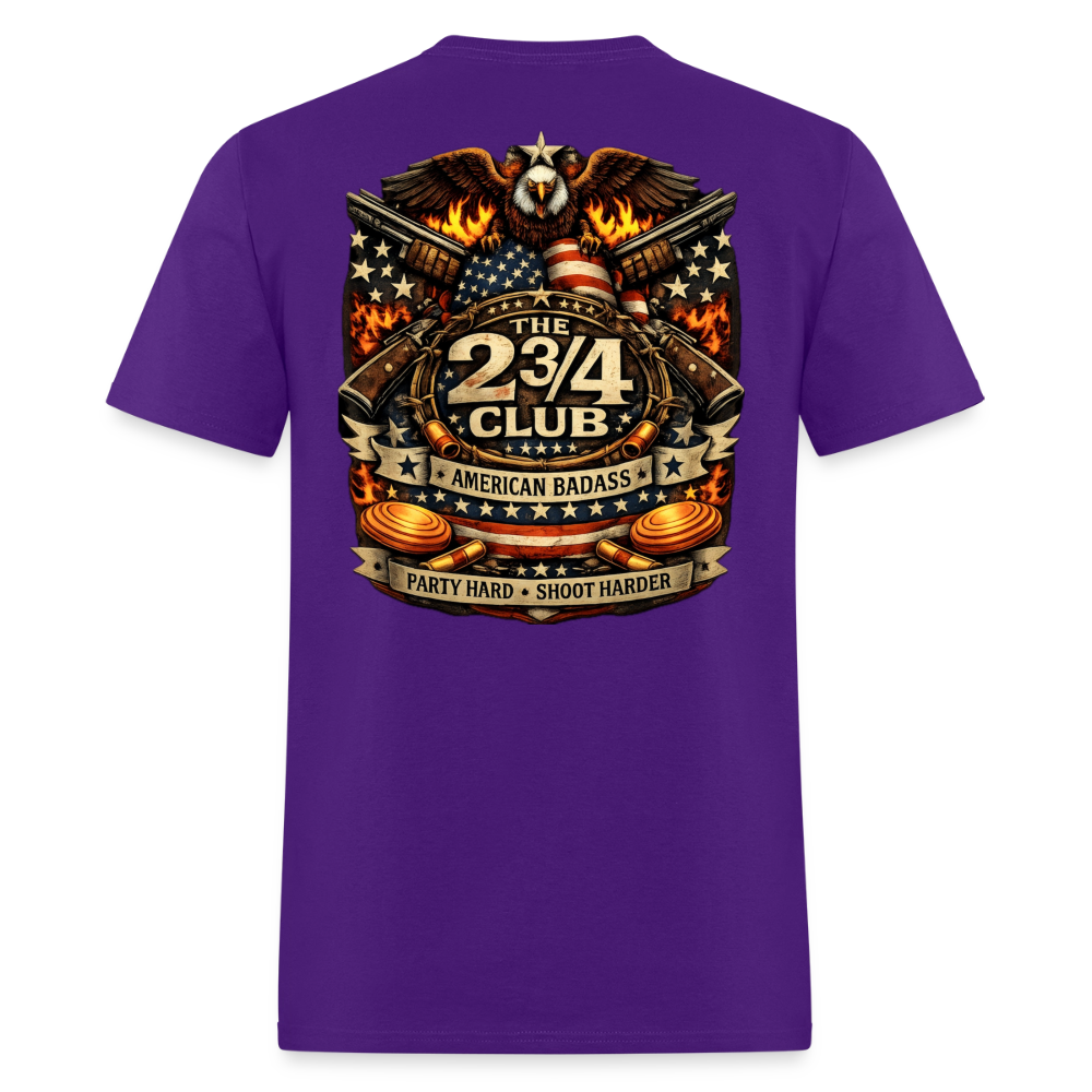 American Badass Tee - purple