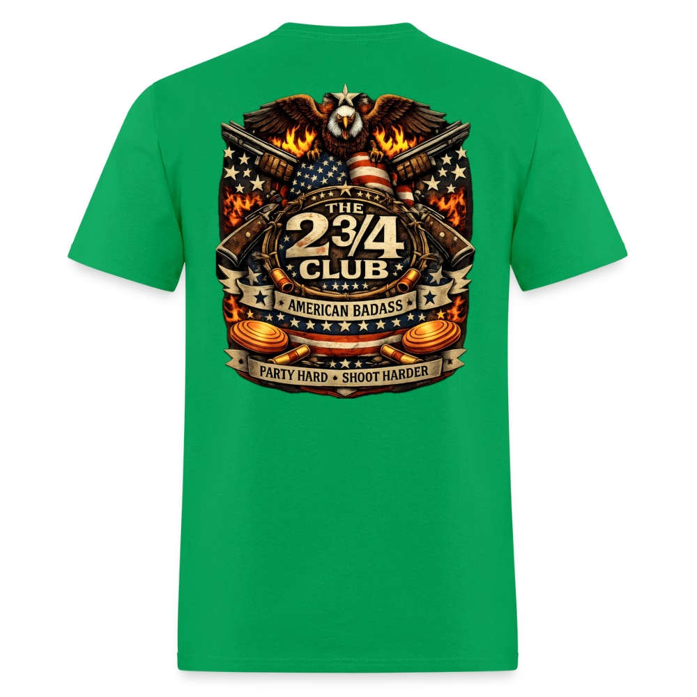 American Badass Tee - bright green