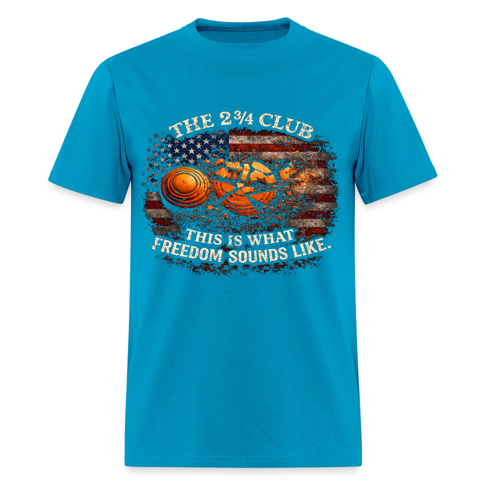 Clay Break Freedom Tee - turquoise