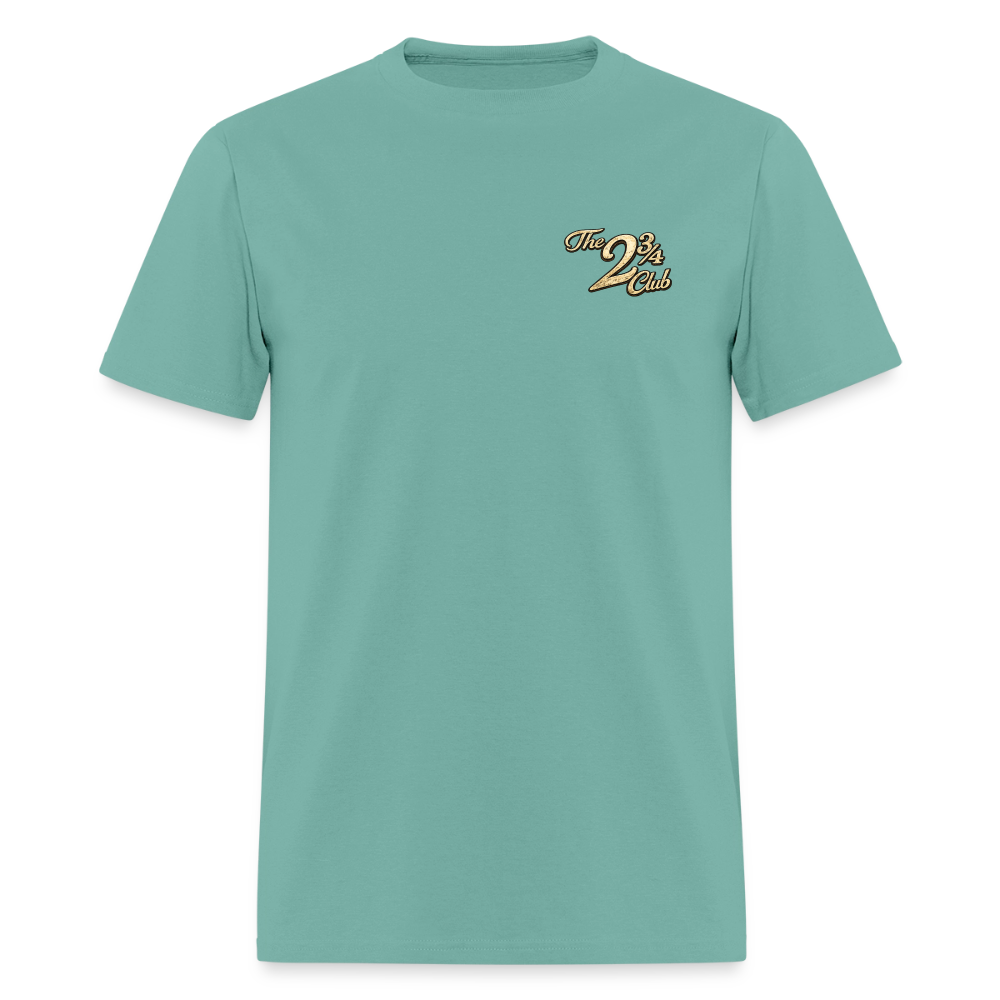 Sasquatch Spotter – He Missed. Sporting Clays T-Shirt - aquatic