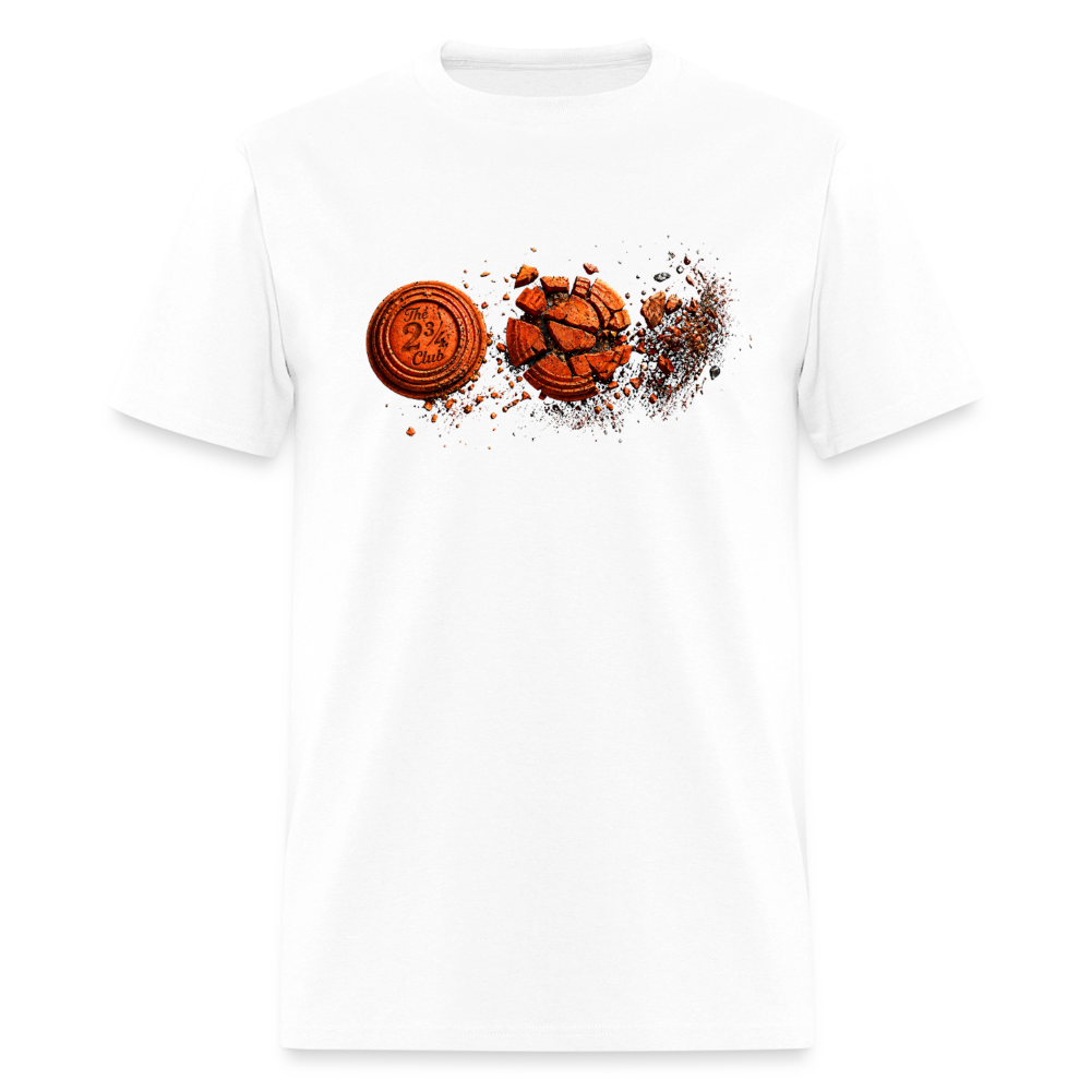 Break More Clays Tee – The 2¾ Club - white