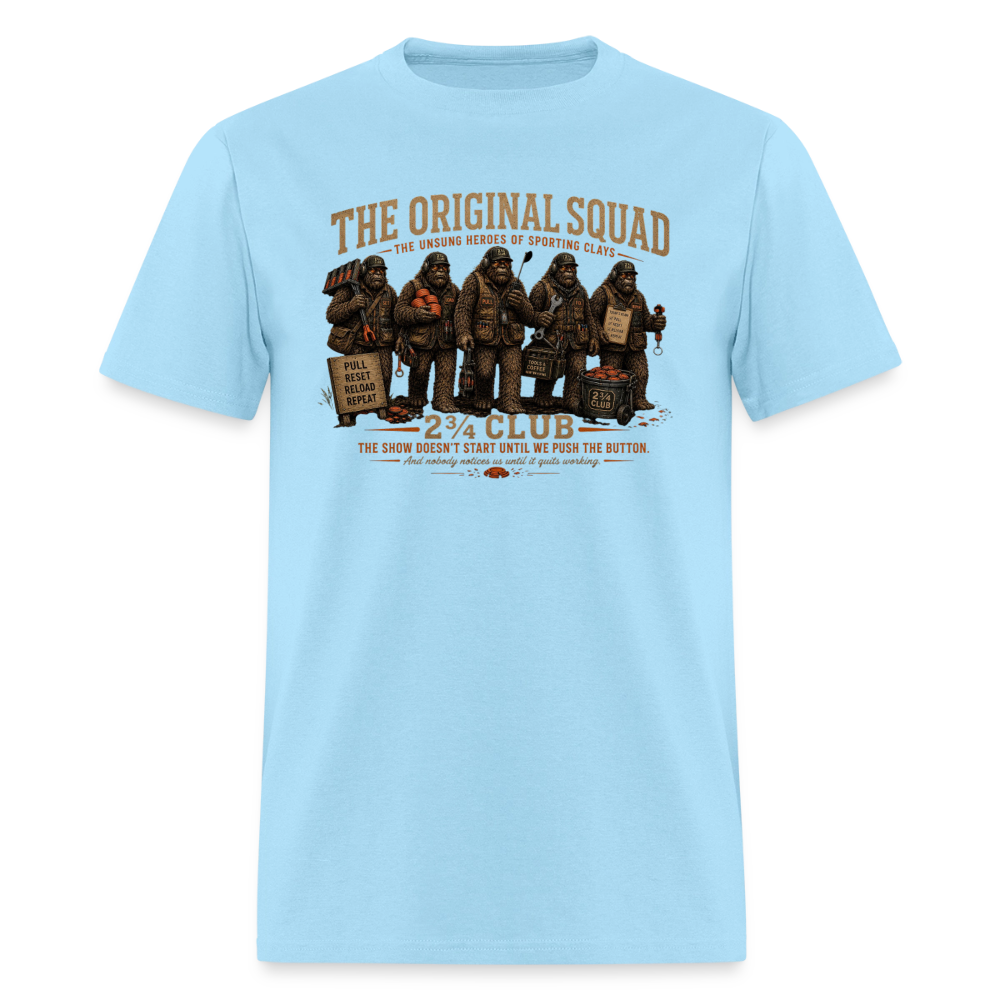 THE ORIGINAL SQUAD – THE UNSUNG HEROES OF SPORTING CLAYS - powder blue