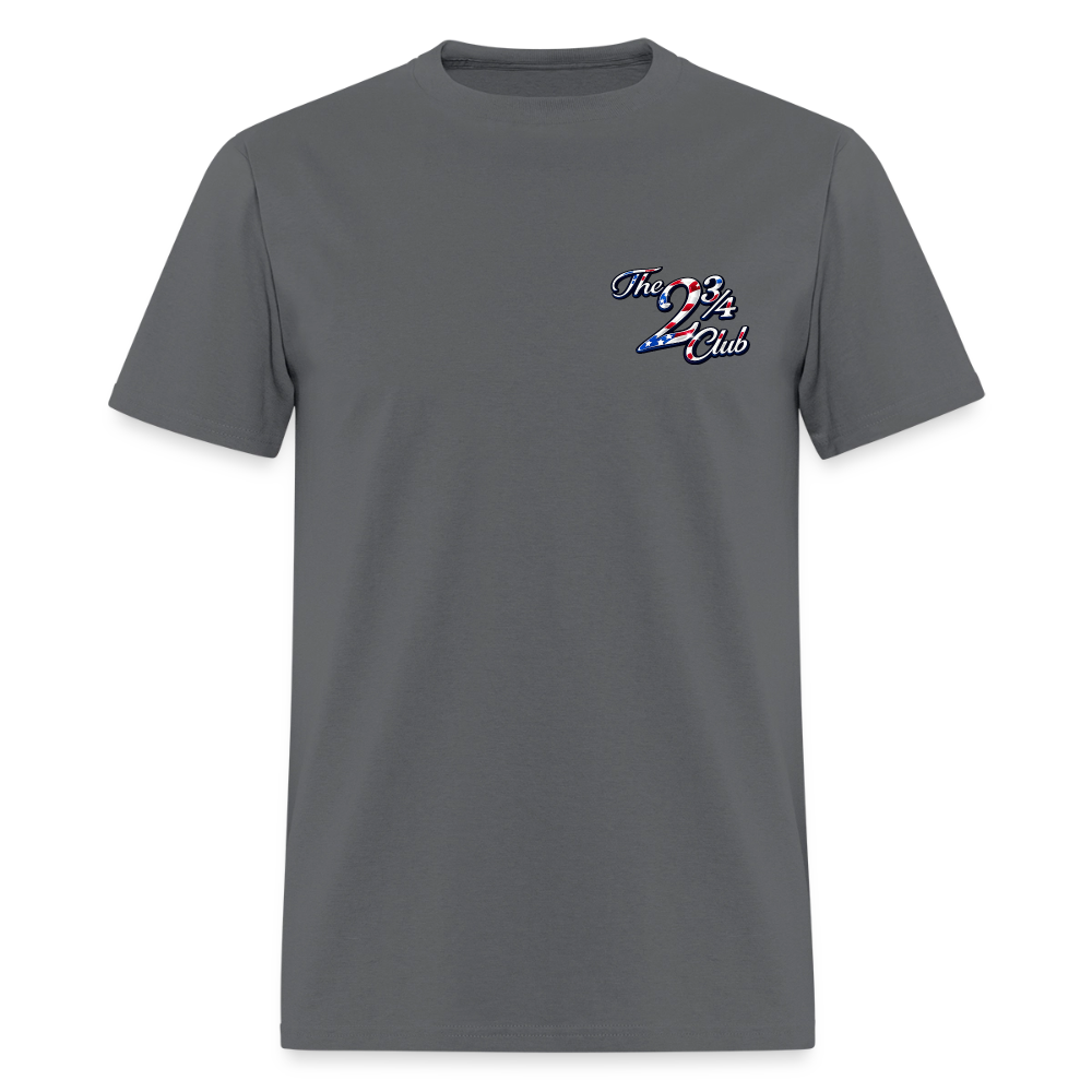 Short Shell. Big Energy - Patriotic Sasquatch Edition | The 2 ¾ Club - charcoal