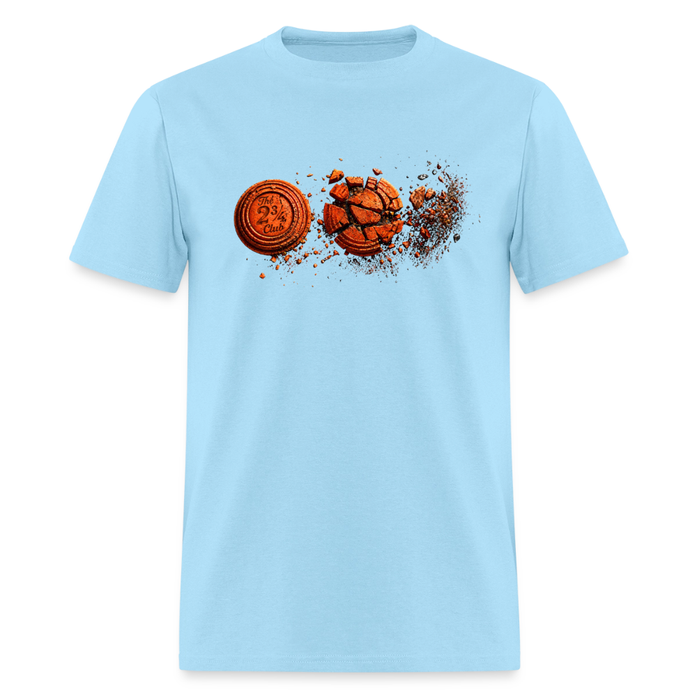 Break More Clays Tee – The 2¾ Club - powder blue