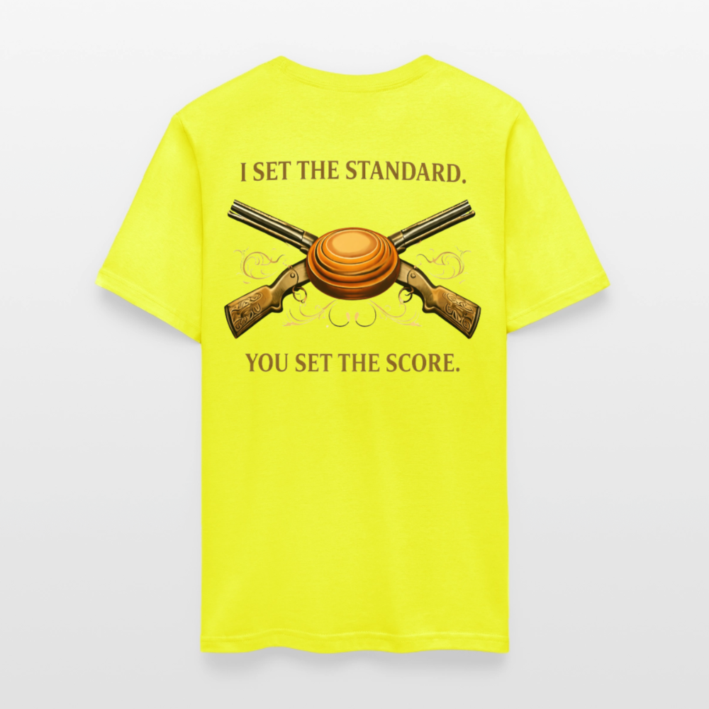 The Standard Setter Tee – Trapper Series (Light) - safety green
