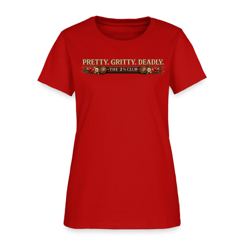 Shotgun Sweetheart - Freedom in Full Bloom Tee - red