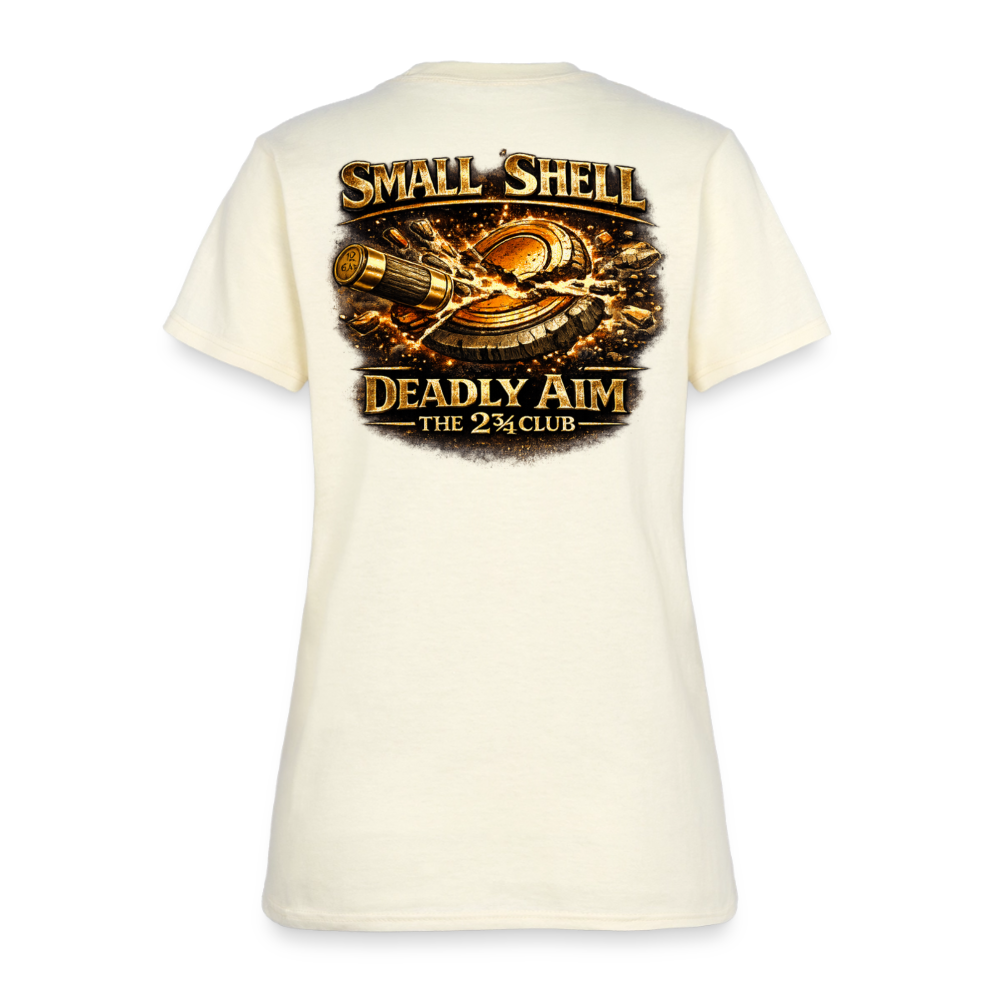 Shotgun Sweetheart - Small Shell Deadly Aim (Light) - off white