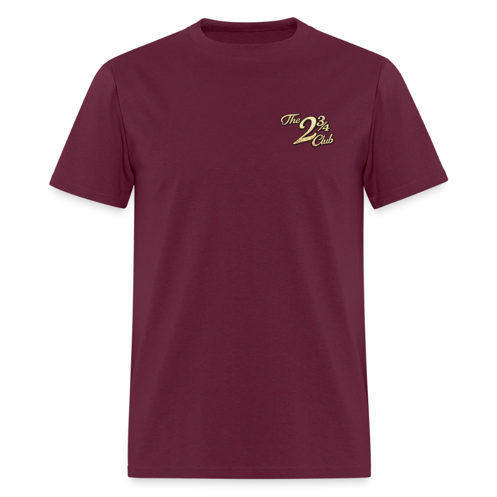 King of the Course – 2 3/4 Inches of Pure Destruction - burgundy