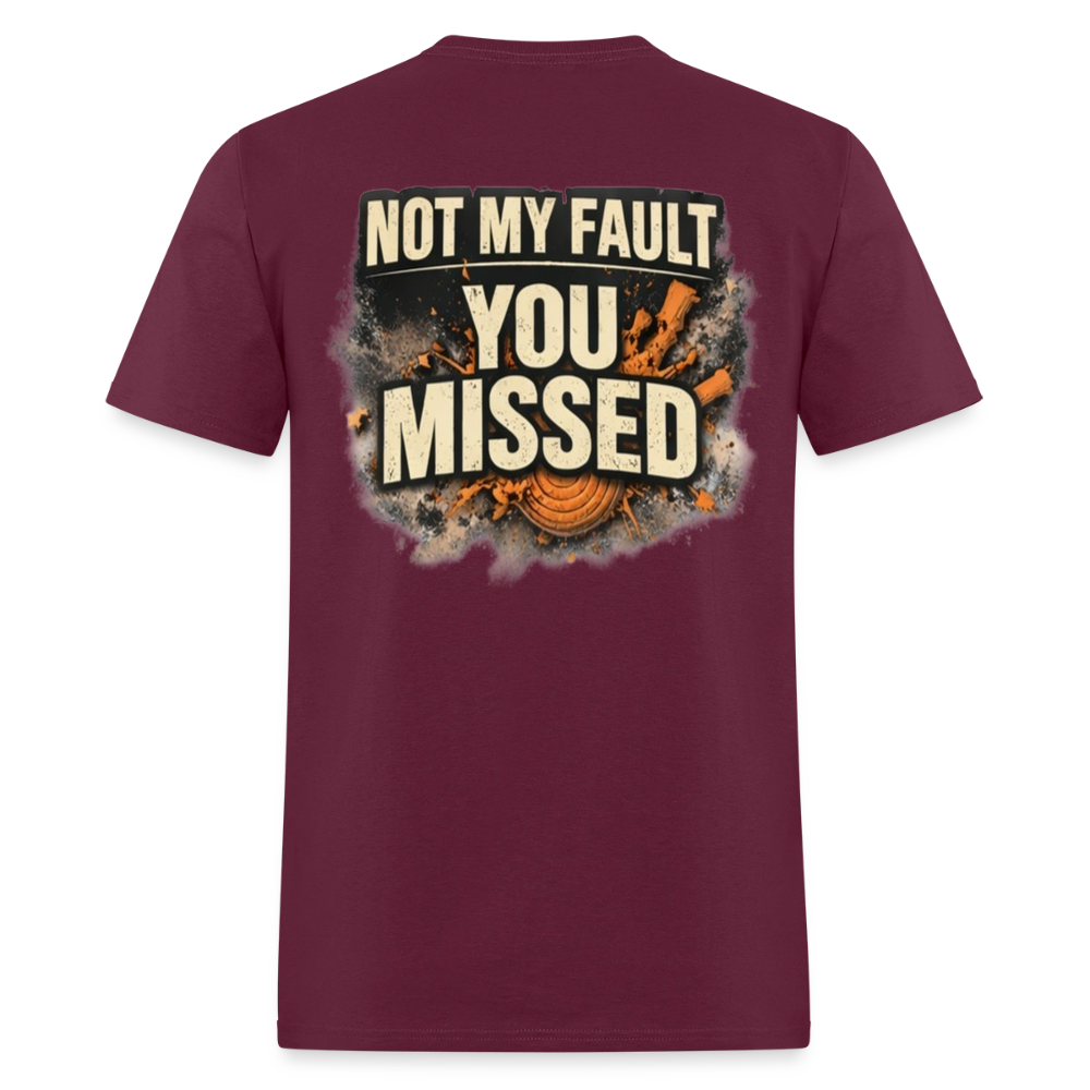 Professional Puller Tee – No Excuses Edition (Dark) - burgundy