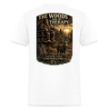 The Woods Are My Therapy – Cheaper Than Counseling (Light) - white