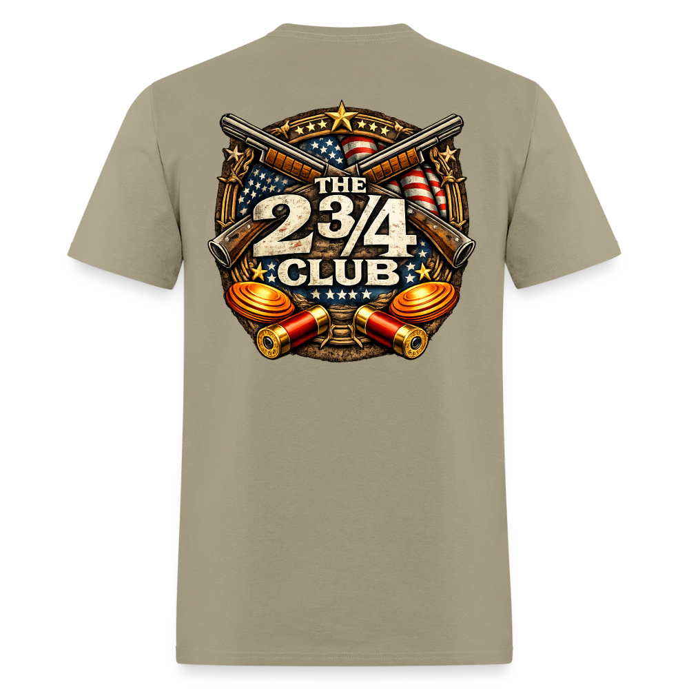 Freedom Fire – The 2¾ Club Patriot Crest Tee - khaki