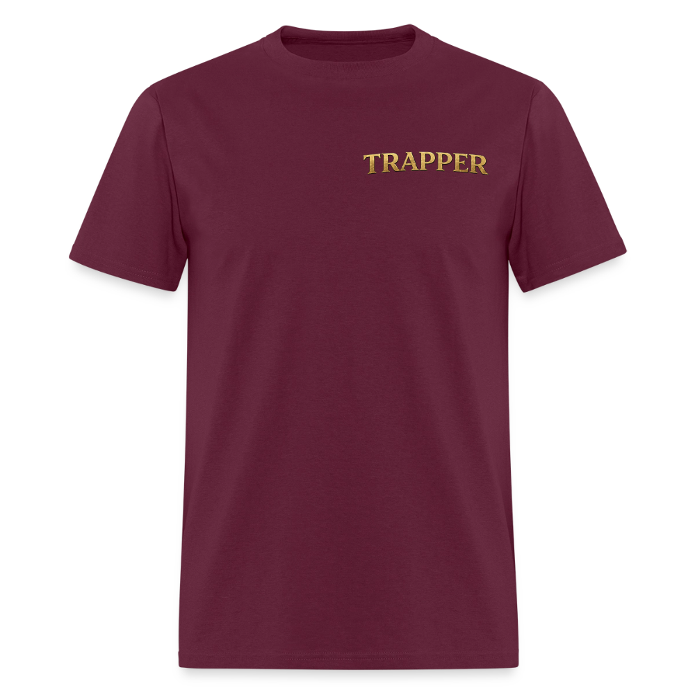 The Standard Setter Tee – Trapper Series (Dark) - burgundy