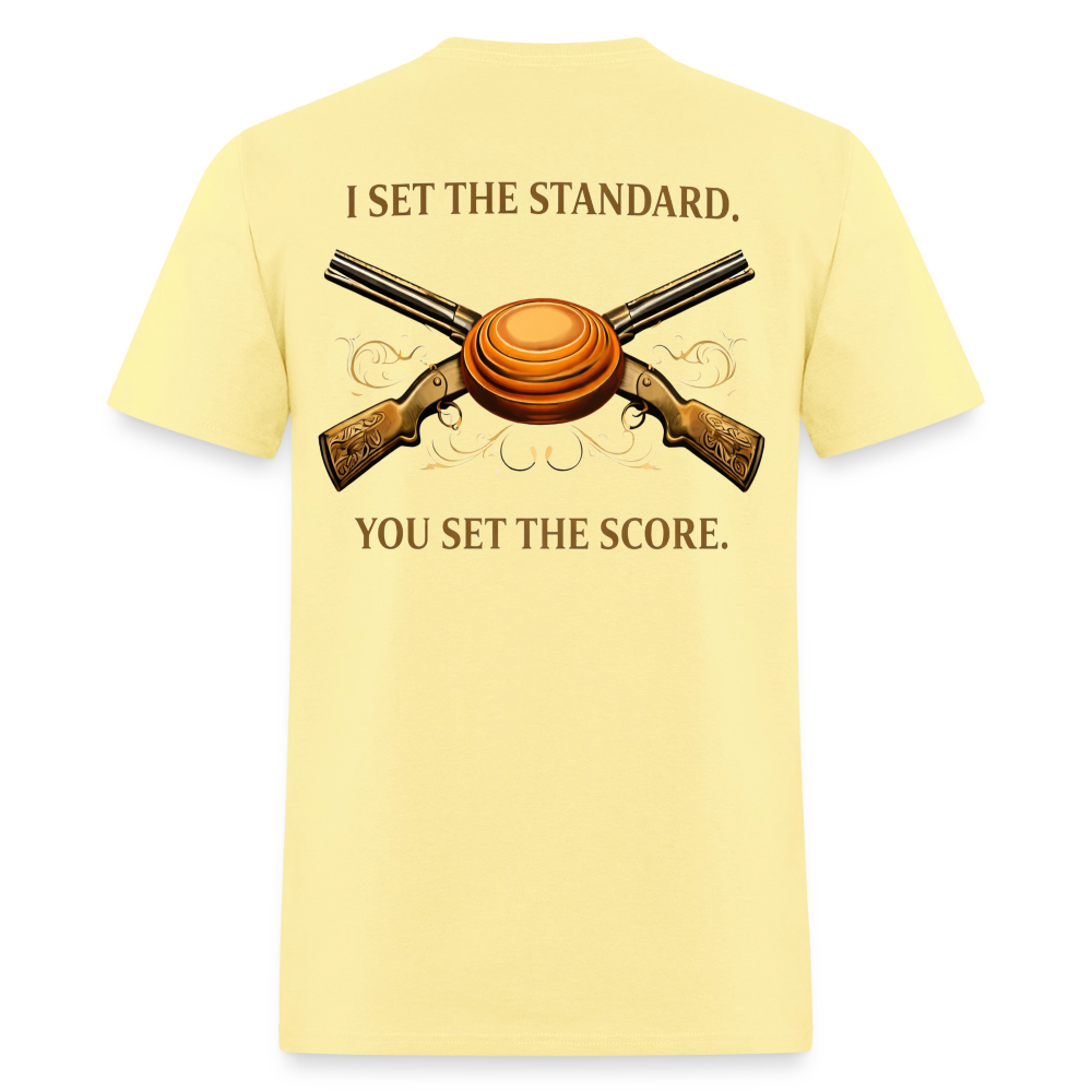 The Standard Setter Tee – Trapper Series (Light) - cornsilk