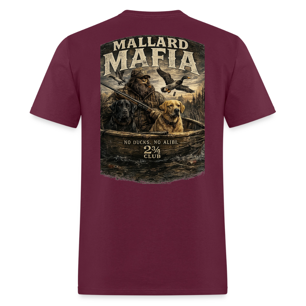 Mallard Mafia – No Ducks, No Alibi (Dark) - burgundy