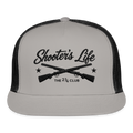 Shooter's Life Trucker Hat Black – The 2¾ Club Edition - gray/black