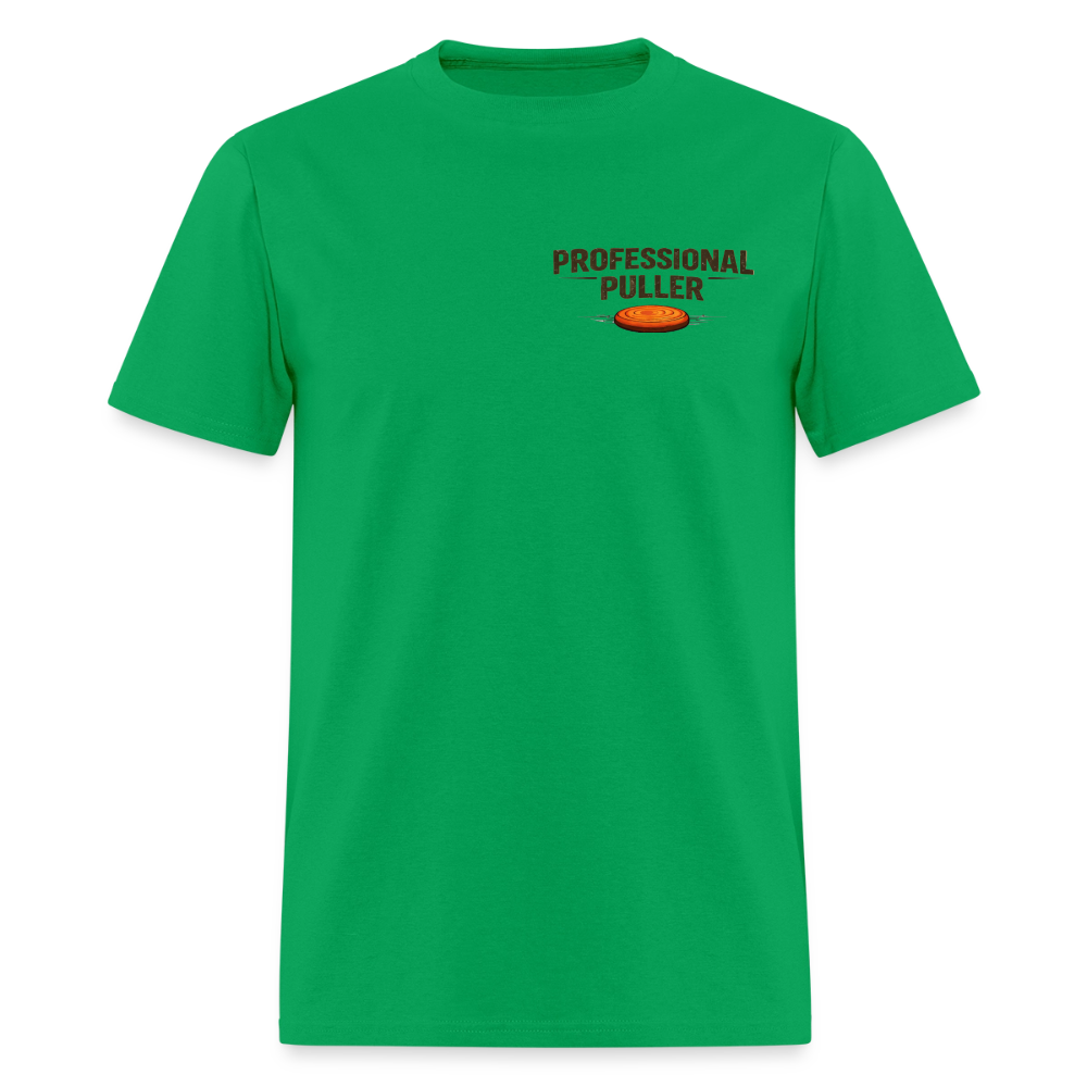 Professional Puller Tee – No Excuses Edition (Light) - bright green
