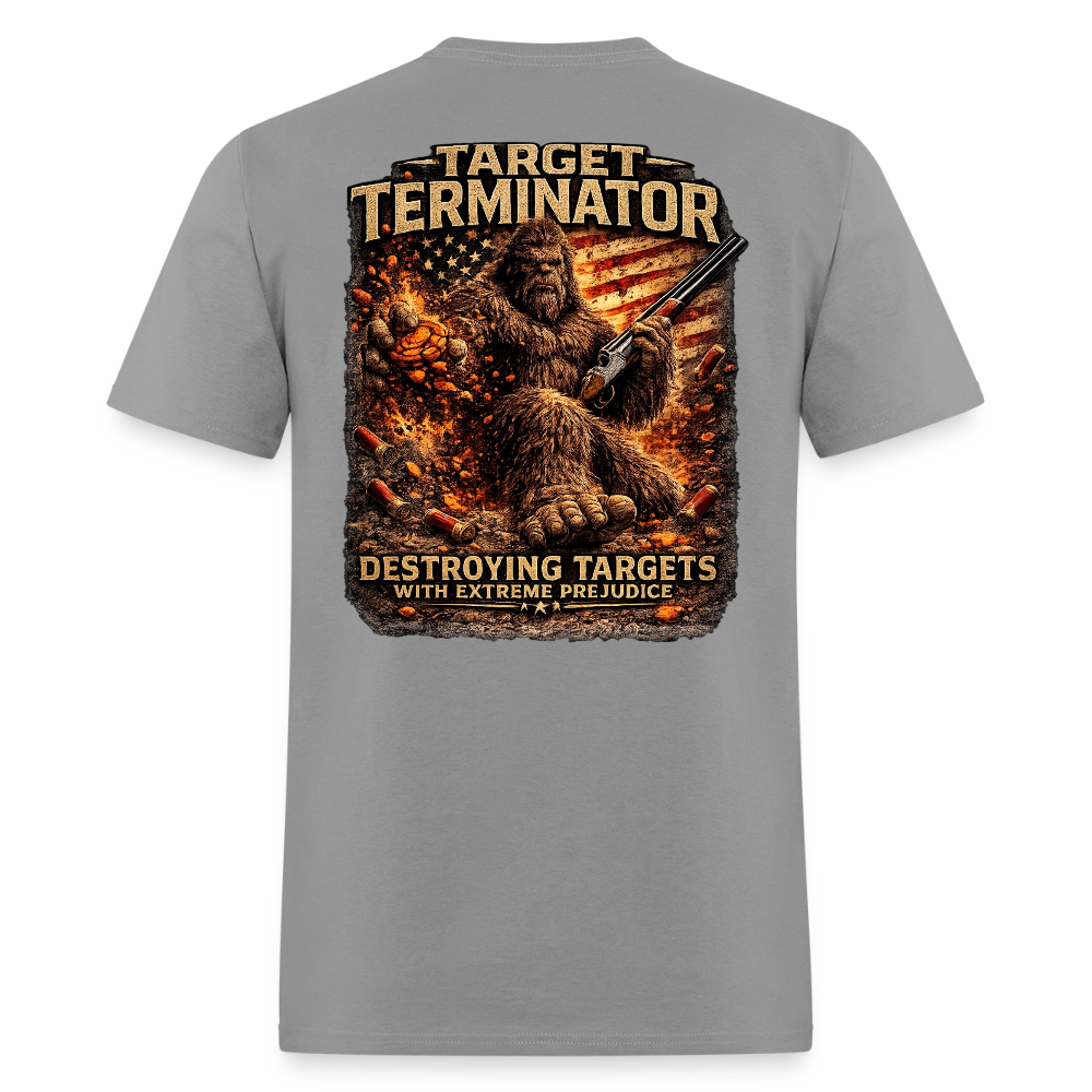 Sasquatch Target Terminator – Destroying Targets With Extreme Prejudice - rock
