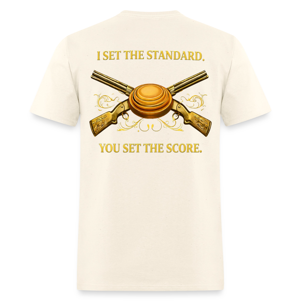 The Standard Setter Tee – Trapper Series (Dark) - sweet cream heather