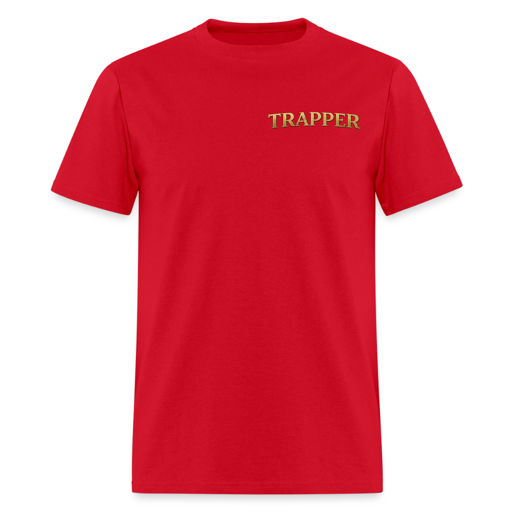 The Standard Setter Tee – Trapper Series (Dark) - red