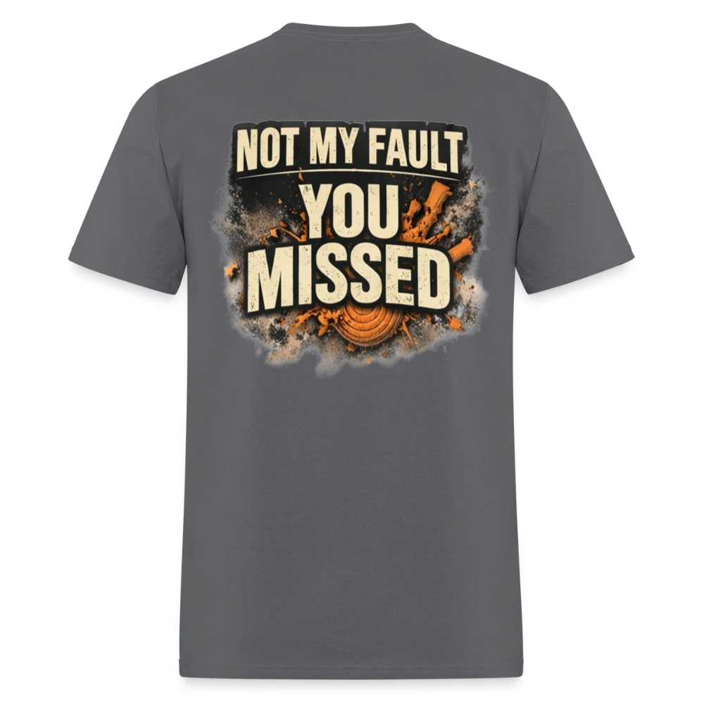 Professional Puller Tee – No Excuses Edition (Light) - charcoal